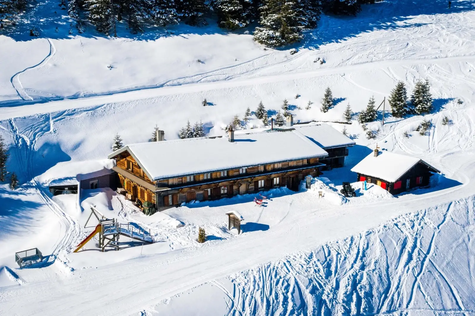 L'auberge sous la neige