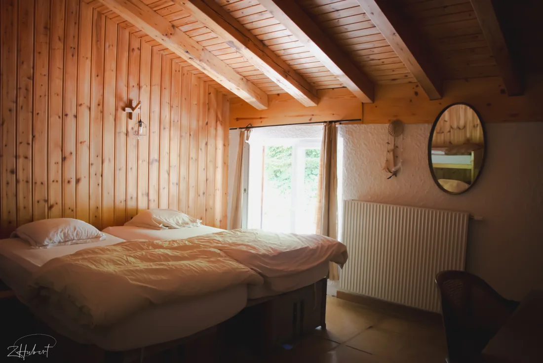 Chambre, vue fenêtre
